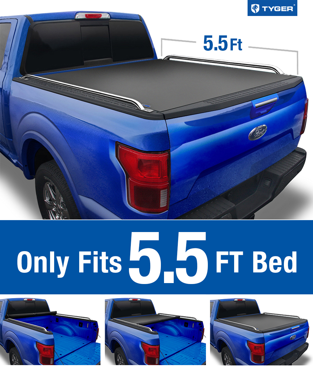 Truck Bed Accessories Auto Parts And Vehicles 2009 2019 Ford F 150 5 5 Bed Tyger T2 Roll Up Low Profile Tonneau Cover Hairli Hr