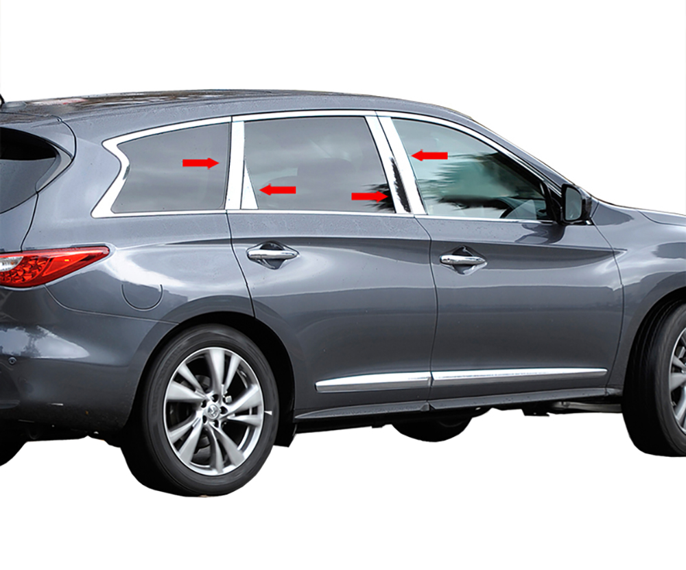 For 2017 Infiniti Jx35 Qx60 8pc W Diagonal And Triangle Piece Image Is Loading For 2017 Infiniti Jx35 Qx60 8pc W
