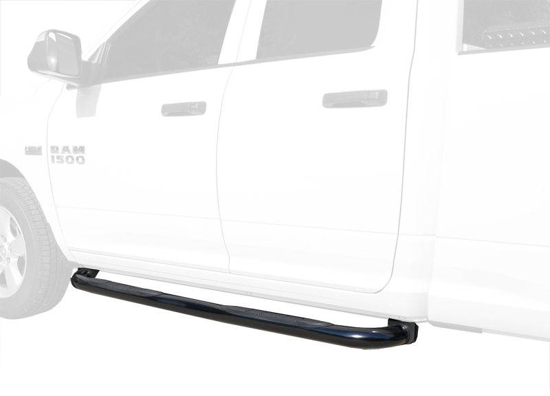 New Black Side Step Nerf Bars Fit Dodge Ram Quad Cab