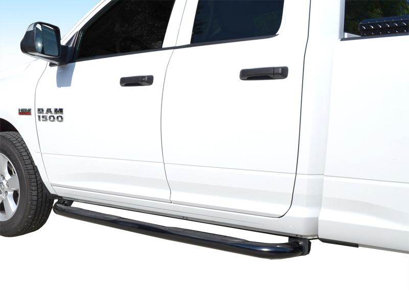 New 3'' Black Side Step Nerf Bars Fit 20092017 Dodge Ram 1500 Quad Cab